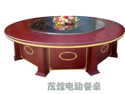 酒店十二人电动餐桌转盘价格