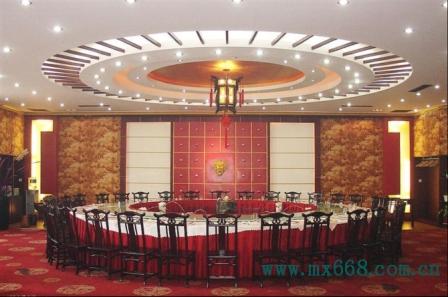 合肥酒店包间大型电动餐桌转盘图片