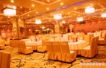 天津酒店饭店宴会折叠餐桌椅图片