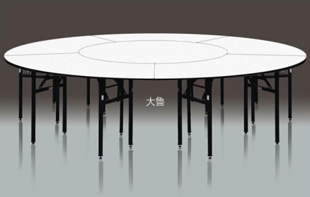 上海酒店折叠餐桌效果图片