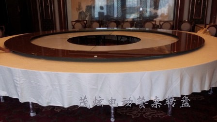 大型餐台餐桌电动转盘制作工艺流程