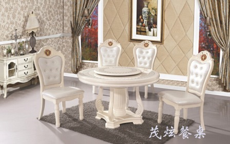 长方形家用大理石餐桌价格
