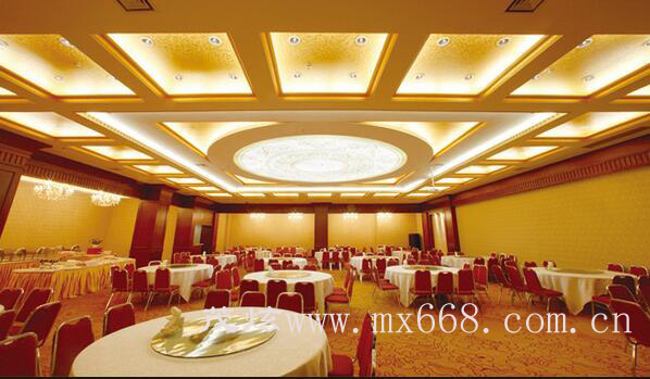 葫芦岛市国际酒店大型电动餐桌转盘