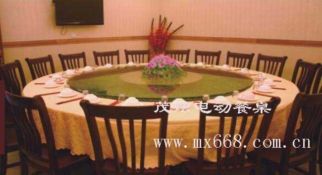 茂炫电动餐桌转盘图片