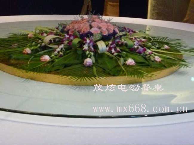茂炫电动餐桌转盘图片