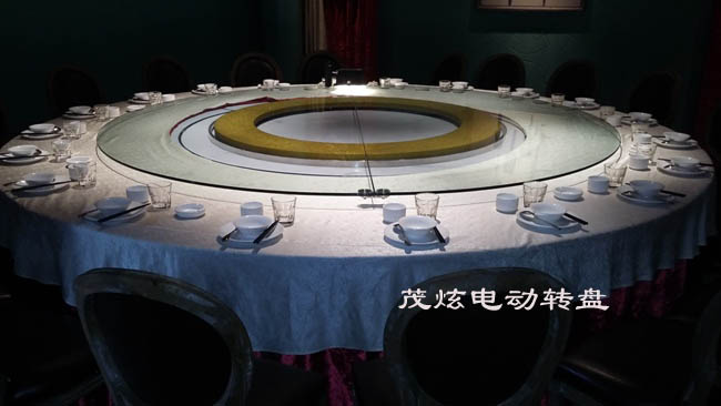 茂炫大型餐桌转盘图片