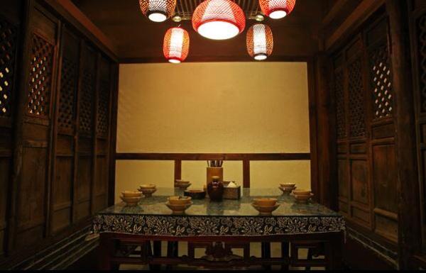 农家乐饭店餐厅效果图