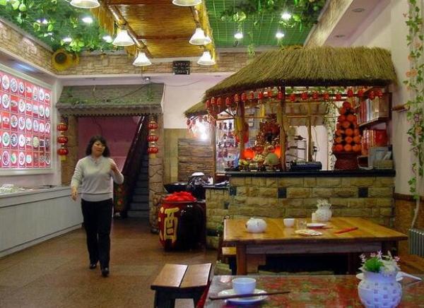 农家乐饭店餐厅效果图