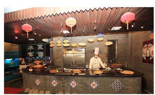 农家乐饭店餐厅效果图