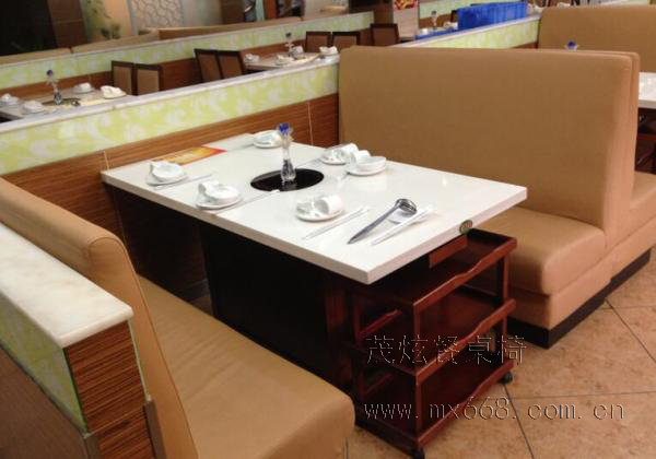 火锅店餐桌椅
