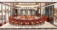 新中式大理石大型电动餐桌，型号节节高升