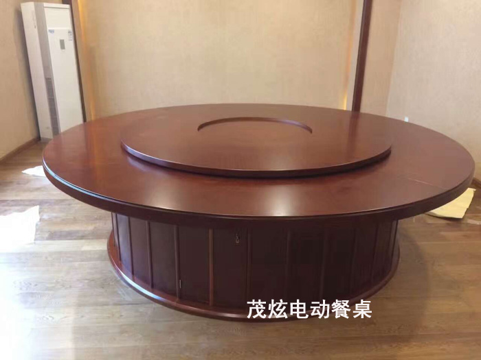 电动餐桌安装方法