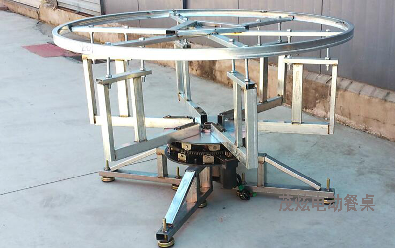 支架式落地电动餐桌转盘机芯