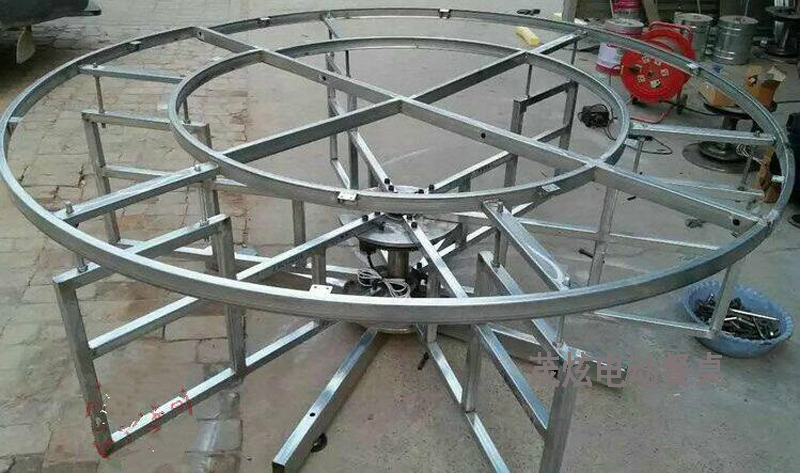 支架式落地电动餐桌转盘机芯